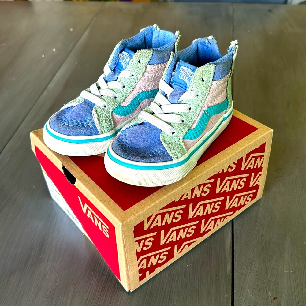 Toddler girl vans size 5